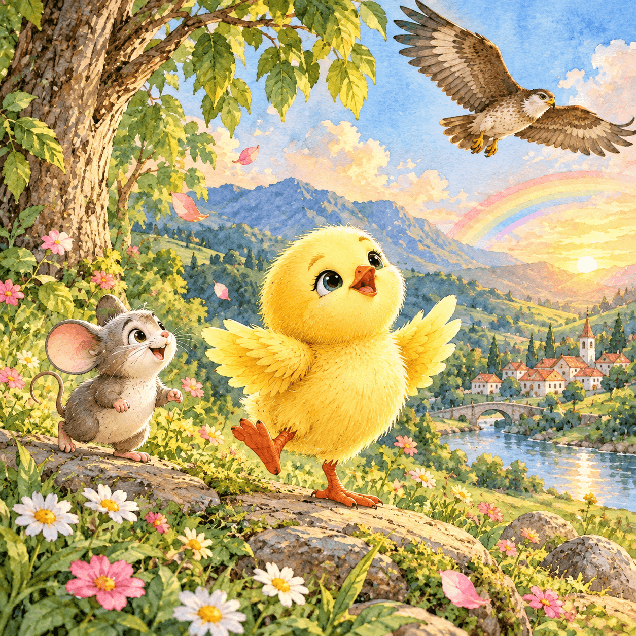 Corocito, el pollito protagonista del cuento