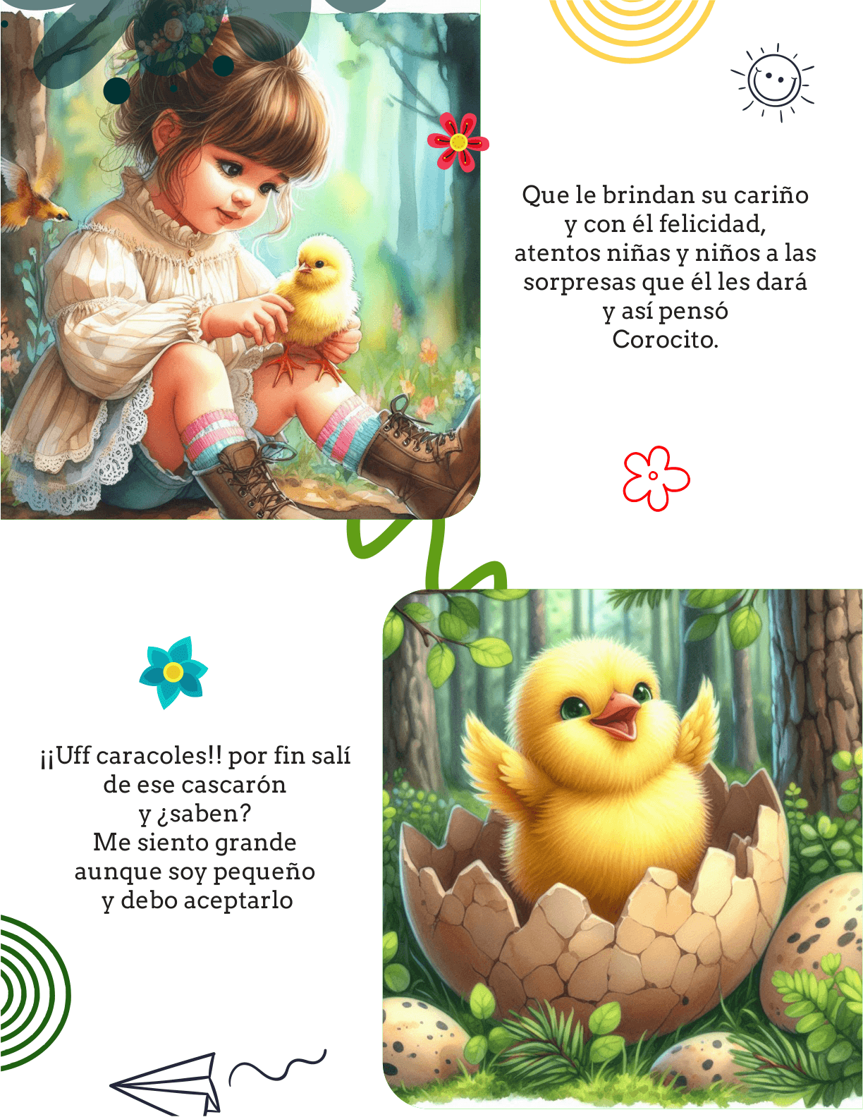 Página 3 del cuento Corocito y sus aventuras